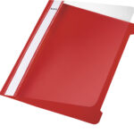 LEITZ snelhechter standaard, DIN A5, PVC, rood