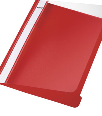 LEITZ snelhechter standaard, DIN A5, PVC, rood