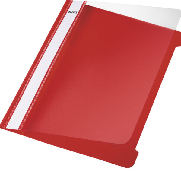 LEITZ snelhechter standaard, DIN A5, PVC, rood