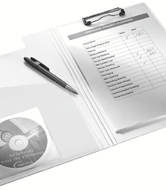 LEITZ klembord-map WOW, DIN A4, Polyfoam, rood