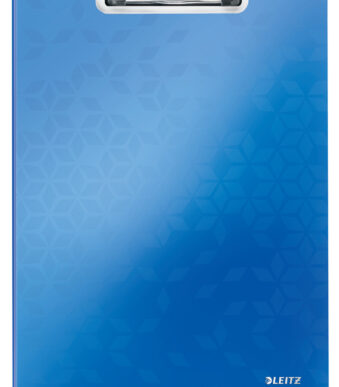 LEITZ klembord-map WOW, DIN A4, polyfoam, blauw