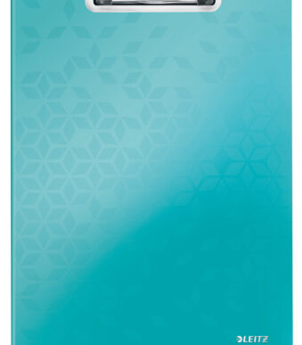LEITZ klembord-map WOW, DIN A4, polyfoam, ijsblauw