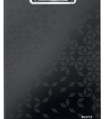 LEITZ klembord-map WOW, DIN A4, polyfoam, zwart