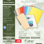 EXACOMPTA omslagmap FOREVER 180, DIN A4, kleuren assorti