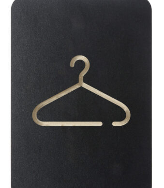 EUROPEL pictogram 'Garderobe', zwart