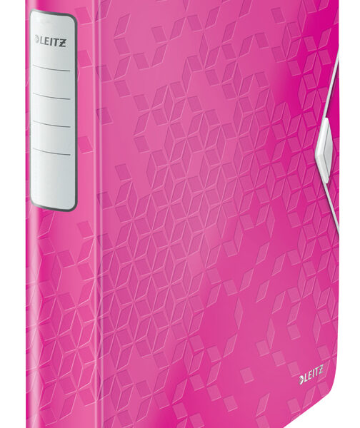 LEITZ ringband Active WOW SoftClick, A4, roze, 4 D-rings