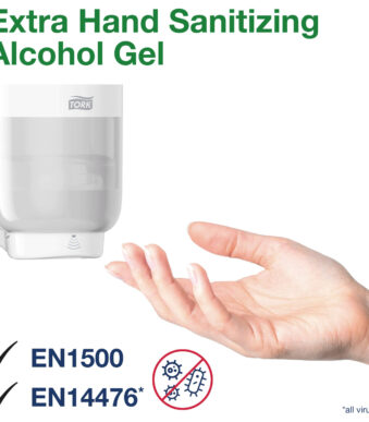 TORK Extra handendesinfectiegel, 1.000 ml