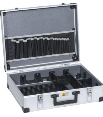 allit gereedschapkoffer AluPlus Tool >L< 44-1, zilver