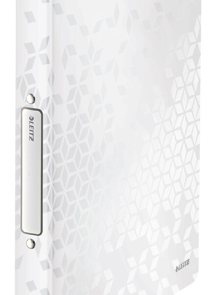 LEITZ ringband WOW, DIN A4, PP, wit, 2-rings