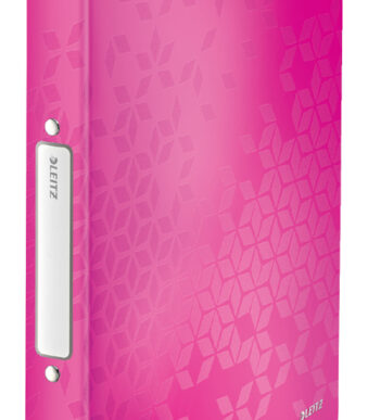 LEITZ ringband WOW, DIN A4, PP, roze, 2-rings