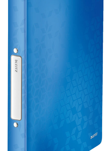 LEITZ ringband WOW, DIN A4, PP, blauw, 2-rings