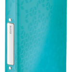 LEITZ ringband WOW, DIN A4, PP, ijsblauw, 2-rings