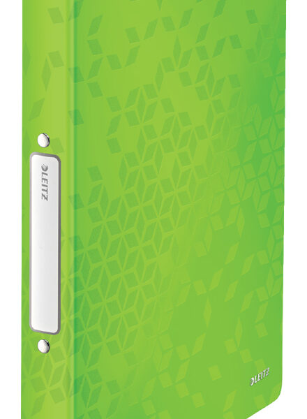 LEITZ ringband WOW, DIN A4, PP, groen, 2 rings