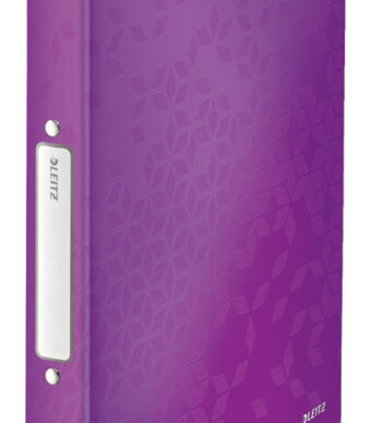 LEITZ ringband WOW, DIN A4, PP, violet, 2 rings