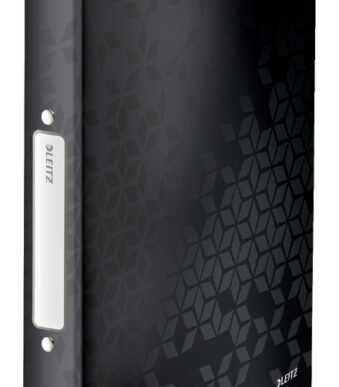 LEITZ ringband WOW, DIN A4, PP, zwart, 2-rings