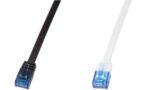 LogiLink U/FTP platte-patchkabel, Cat. 6, 10,0 m, zwart