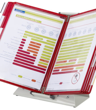 Metalen tafelbakje met 10 insteekbakjes