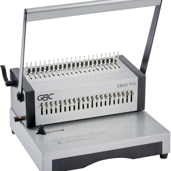 GBC inbindapparaat voor plastic bindruggen CombBind CB25Pro, volledige metalen behuizing