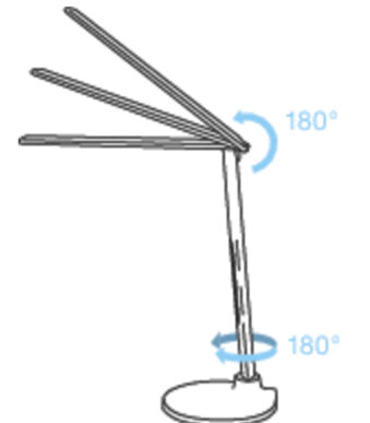 magnetoplan LED bureaulamp Strato, wit