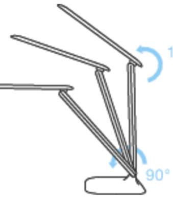 magnetoplan LED bureaulamp Tropo, wit