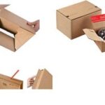 ColomPac autolock doos met zelfklevende sluiting, (B)230 x (D)160 x (H)50 mm