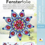 Raamfolie, 230 x 330 mm, transparant