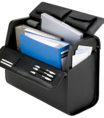 Alassio - Pilotenkoffertje - Kunstleer - Zwart