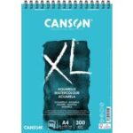 Canson schetsblok XL voor aquarel, A5 formaat.