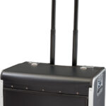 Alassio - Attachékoffer - Imitatieleer - Zwart