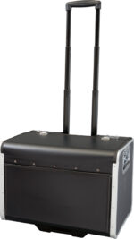 Alassio - Attachékoffer - Imitatieleer - Zwart