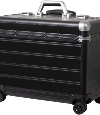 ALUMAXX - Pilotenkoff er - Aluminium - Kleur: Mat Zwart