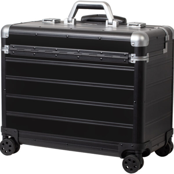 ALUMAXX - Pilotenkoff er - Aluminium - Kleur: Mat Zwart