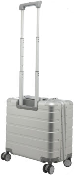 ALUMAXX - Zakelijke overnachtingtrolley - Aluminium koffer - Kleur: Zilver