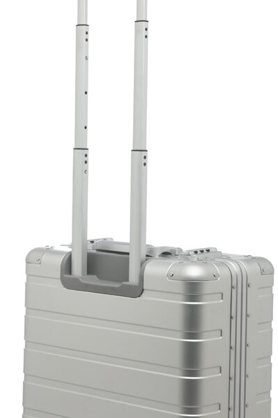 ALUMAXX - Zakelijke overnachtingtrolley - Aluminium koffer - Kleur: Zilver