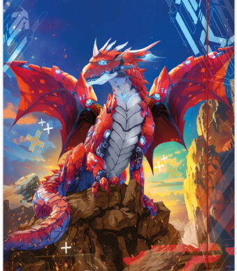 RNK Verlag tekeningenmap 'Robo-Draak', karton, DIN A3