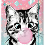 RNK Verlag tekeningenmap 'Sweet Cat', karton, DIN A3