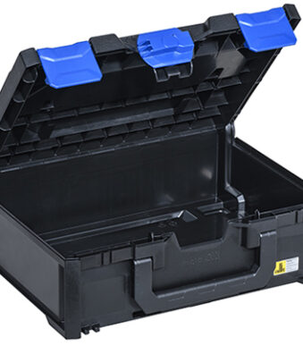 allit opbergbox EuroPlus MetaBox 145, zwart/blauw