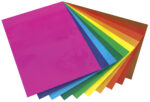 Gekleurde raamfolie, gemengde kleuren, 230 x 330 mm