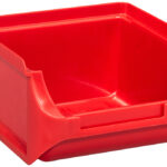 allit magazijnopbergbak ProfiPlus Box 1, van PP, rood