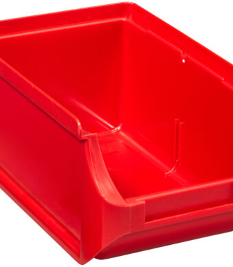 allit magazijnopbergbak ProfiPlus Box 2, van PP, rood