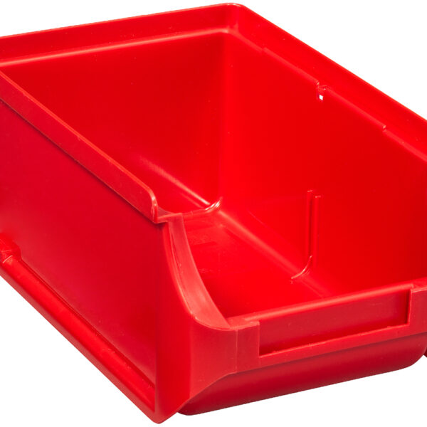 allit magazijnopbergbak ProfiPlus Box 2, van PP, rood
