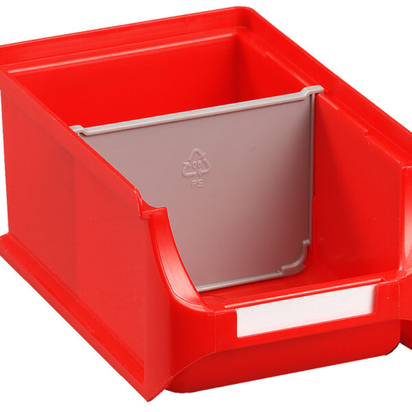 allit magazijnopbergbak ProfiPlus Box 2, van PP, rood