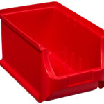 allit magazijnopbergbak ProfiPlus Box 3, van PP, rood