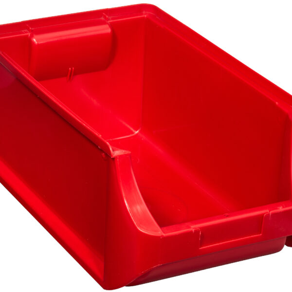 allit magazijnopbergbak ProfiPlus Box 4, van PP, rood