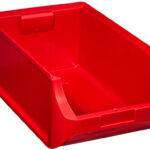 allit magazijnopbergbak ProfiPlus Box 5, van PP, rood