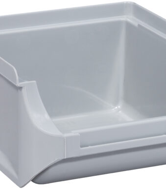 allit magazijnopbergbak ProfiPlus Box 1, van PP, grijs