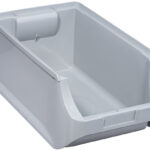 allit magazijnopbergbak ProfiPlus Box 4, van PP, grijs