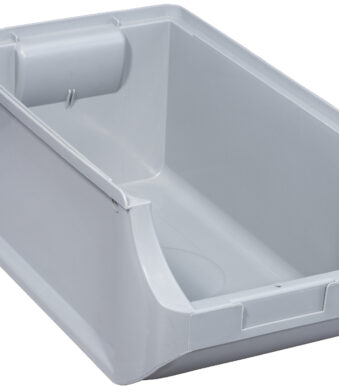 allit magazijnopbergbak ProfiPlus Box 4, van PP, grijs