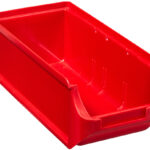 allit magazijnopbergbak ProfiPlus Box 2L, van PP, rood