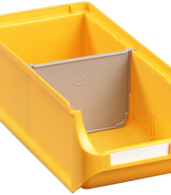 allit magazijnopbergbak ProfiPlus Box 2L, van PP, geel